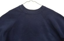 他の写真1: 90'S TULTEX ラグランスリーブ クルーネック スウェットシャツ ネイビー USA製 (VINTAGE)
