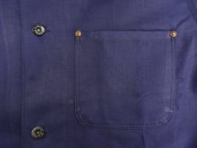 他の写真2: ユーロワーク 月桂樹ボタン カバーオール インディゴ (DEADSTOCK)