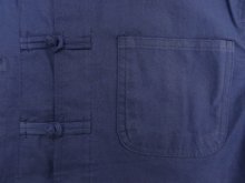 他の写真2: フレンチチャイナ チャイナジャケット インディゴ (DEADSTOCK)