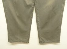 他の写真2: 90'S RALPH LAUREN "ボックスロゴ" ツープリーツ チノパンツ カーキ USA製 (VINTAGE)