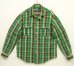 画像1: 90'S RALPH LAUREN チンスト付き 長袖 フランネルシャツ チェック柄 (VINTAGE) (1)
