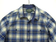 他の写真1: RALPH LAUREN "POLO COUNTRY" チンスト＆マチ付き 長袖 ワークシャツ オンブレチェック (USED)