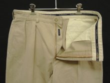 他の写真1: 90'S RALPH LAUREN "ANDREW PANT" ツープリーツ チノパンツ ベージュ (VINTAGE)
