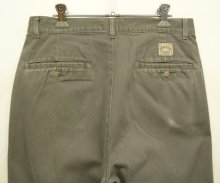 他の写真3: 90'S RALPH LAUREN "ボックスロゴ" ツープリーツ チノパンツ カーキ USA製 (VINTAGE)