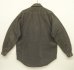 画像4: 90'S RRL 初期 三ツ星タグ メタルボタン デニム ワークシャツ ブラック (VINTAGE) (4)