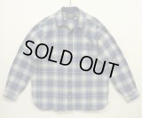 RALPH LAUREN "POLO COUNTRY" チンスト＆マチ付き 長袖 ワークシャツ オンブレチェック (USED)