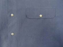 他の写真2: 90'S RALPH LAUREN "BENFORD" シルク/コットン 長袖シャツ ブルー (VINTAGE)