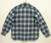画像4: RALPH LAUREN "POLO COUNTRY" チンスト＆マチ付き 長袖 ワークシャツ オンブレチェック (USED) (4)