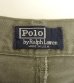 画像2: 90'S RALPH LAUREN "ボックスロゴ" ツープリーツ チノパンツ カーキ USA製 (VINTAGE) (2)