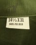 画像2: 60'S アメリカ軍 US ARMY "OG107" コットンサテン ユーティリティシャツ (DEADSTOCK) (2)