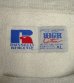 画像2: 90'S RUSSELL ATHLETIC "HIGH COTTON" 前Vガゼット付き クルーネック スウェットシャツ アッシュグレー USA製 (VINTAGE) (2)