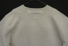 他の写真1: 90'S RUSSELL ATHLETIC "HIGH COTTON" 前Vガゼット付き クルーネック スウェットシャツ アッシュグレー USA製 (VINTAGE)
