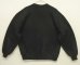 画像5: 90'S RUSSELL ATHLETIC 前Vガゼット付き ロゴ刺繍 クルーネック スウェットシャツ ブラック USA製 (VINTAGE) (5)