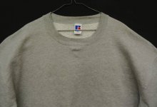 他の写真1: 90'S RUSSELL ATHLETIC 前Vガゼット付き クルーネック スウェットシャツ ヘザーグレー USA製 (VINTAGE)