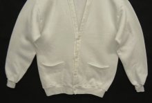他の写真3: 80'S JERZEES スウェット カーディガン ホワイト USA製 (VINTAGE)