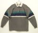 画像1: 80'S LL Bean 脇の下ガゼット付き ラガーシャツ USA製 (VINTAGE) (1)