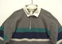 他の写真1: 80'S LL Bean 脇の下ガゼット付き ラガーシャツ USA製 (VINTAGE)