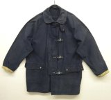 80'S FAY コットンキャンバス ファイヤーマンコート ネイビー イタリア製 (VINTAGE)