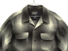 他の写真1: 00'S PENDLETON "BOARD SHIRT" ウール オープンカラーシャツ オンブレチェック (MINT CONDITION)