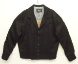 H BAR C "BOLERO JACKET" ショート丈 ウエスタンジャケット ブラック/ブラック刺繍 (NEW)