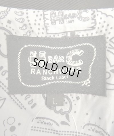画像2: H BAR C "BOLERO JACKET" ショート丈 ウエスタンジャケット ブラック/ホワイト刺繍 (NEW)