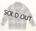 00'S PENDLETON "BOARD SHIRT" ウール オープンカラーシャツ オンブレチェック (MINT CONDITION)