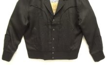 他の写真3: H BAR C "BOLERO JACKET" ショート丈 ウエスタンジャケット ブラック/ブラック刺繍 (NEW)