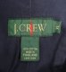 画像2: 90'S J.CREW 旧タグ コットン カラーブロック アノラックパーカー ホワイト/ネイビー (VINTAGE) (2)