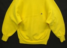 他の写真3: 90'S CHAMPION 刺繍タグ リバースウィーブ イエロー USA製 (VINTAGE)