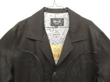 他の写真1: H BAR C "BOLERO JACKET" ショート丈 ウエスタンジャケット ブラック/ブラック刺繍 (NEW)