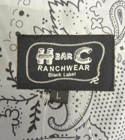 画像2: H BAR C "BOLERO JACKET" ショート丈 ウエスタンジャケット ブラック/ブラック刺繍 (NEW)
