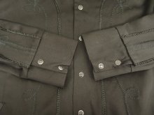 他の写真2: H BAR C "BOLERO JACKET" ショート丈 ウエスタンジャケット ブラック/ブラック刺繍 (NEW)