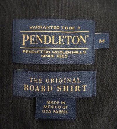画像2: 00'S PENDLETON "BOARD SHIRT" ウール オープンカラーシャツ オンブレチェック (MINT CONDITION)