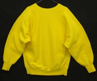 画像3: 90'S CHAMPION 刺繍タグ リバースウィーブ イエロー USA製 (VINTAGE)