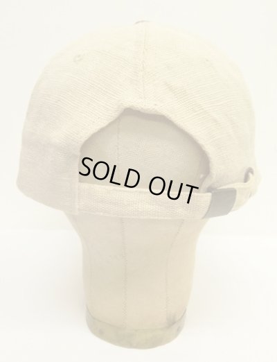 画像4: OREGON COAST "HEMP100%" 6パネル ベースボールキャップ ナチュラル/バーガンディ (USED)