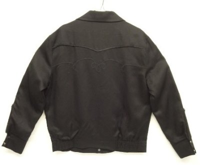 画像5: H BAR C "BOLERO JACKET" ショート丈 ウエスタンジャケット ブラック/ブラック刺繍 (NEW)