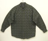 90'S PATAGONIA コットン 長袖シャツ チェック柄 ポルトガル製 (VINTAGE)