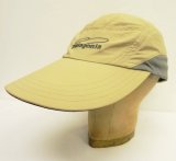PATAGONIA サイドメッシュ ナイロン ロングビルキャップ ベージュ (USED)