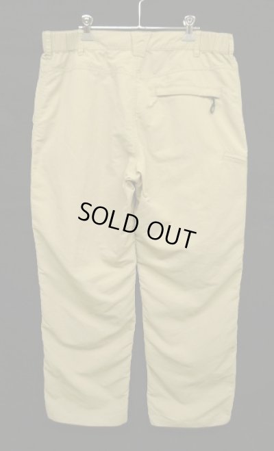 画像6: PATAGONIA 右サイドジップポケット付き ナイロンパンツ ベージュ (USED)