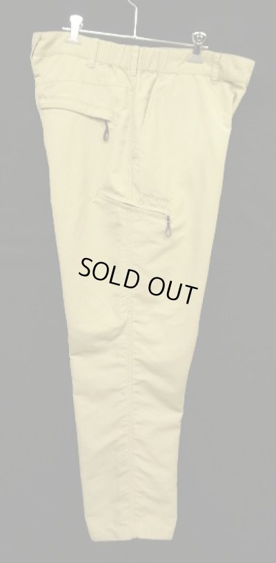 画像5: PATAGONIA 右サイドジップポケット付き ナイロンパンツ ベージュ (USED)