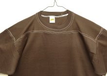 他の写真1: 70'S RUSSELL ATHLETIC 金タグ シングルステッチ フットボール Tシャツ ブラウン USA製 (DEADSTOCK)