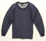 90'S ROCKY ダブルフェイス サーマル 長袖 Tシャツ ネイビー (VINTAGE)