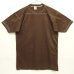 画像1: 70'S RUSSELL ATHLETIC 金タグ シングルステッチ フットボール Tシャツ ブラウン USA製 (DEADSTOCK) (1)