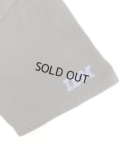 画像4: 90'S IBM "NEED IT?GET IT" 両面＆袖プリント 半袖 Tシャツ ブラック (VINTAGE)