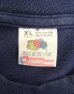 画像2: 90'S MULLER'S コットン シングルステッチ ポケット付き 半袖 Tシャツ フェードネイビー USA製 (VINTAGE) (2)