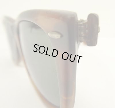 画像5: 80'S B&L ボシュロム製 RAY-BAN "WAYFARER" サングラス べっ甲ブラウン USA製 (VINTAGE)