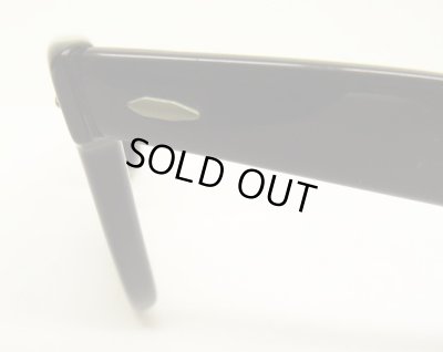 画像4: 80'S B&L ボシュロム製 RAY-BAN "WAYFARER" サングラス ブラック USA製 (VINTAGE)