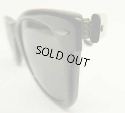 画像5: 80'S B&L ボシュロム製 RAY-BAN "WAYFARER" サングラス ブラック USA製 (VINTAGE)