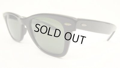 画像2: 80'S B&L ボシュロム製 RAY-BAN "WAYFARER" サングラス ブラック USA製 (VINTAGE)