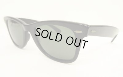 画像2: 80'S B&L ボシュロム製 RAY-BAN "WAYFARER" サングラス ブラック USA製 (VINTAGE)